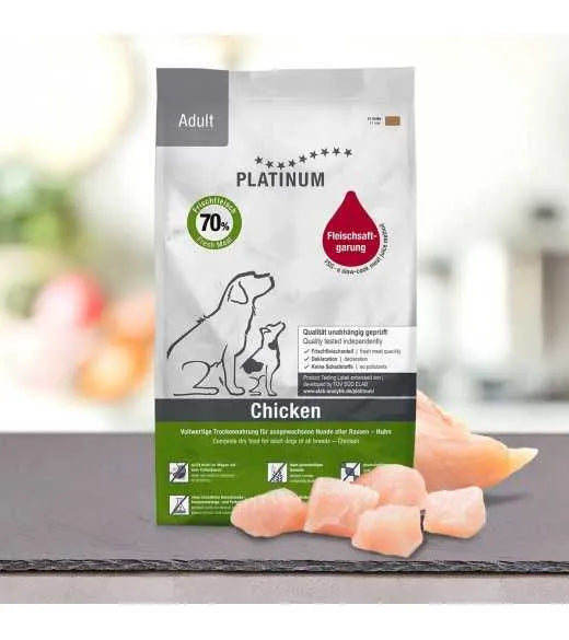 Platinum Adult Hundefoder - 70% Kylling