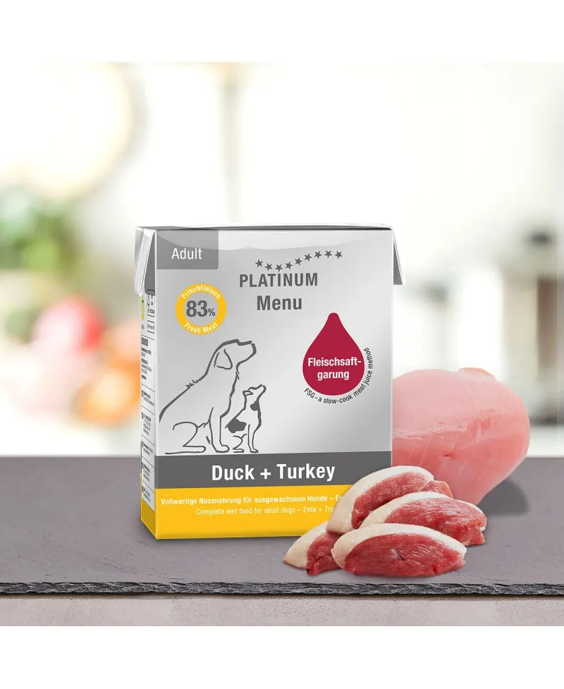 PLATINUM Menu And og Kalkun 375 gram