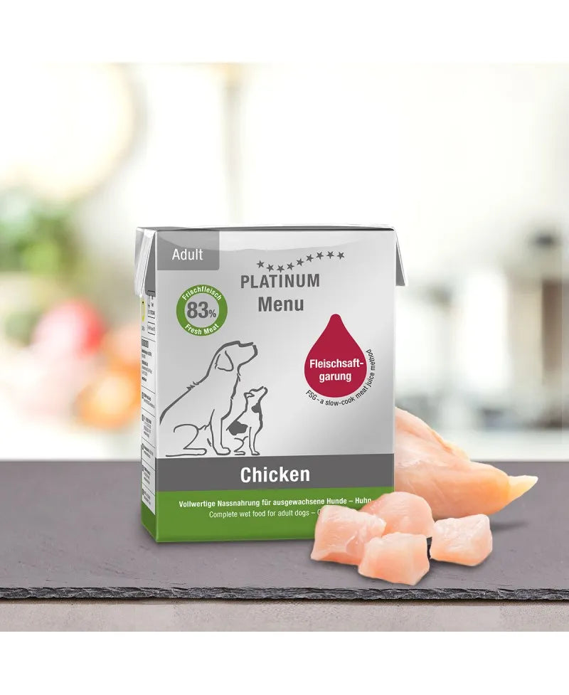 PLATINUM Menu Kylling 375 gram