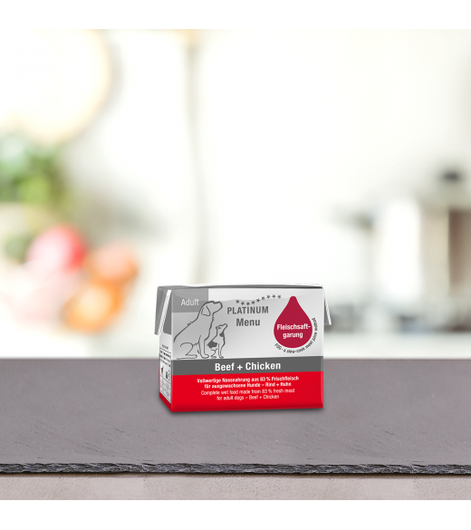 PLATINUM Menu Beef and Chicken 90 grams