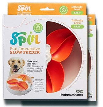 Paw Spin Aktiverings slowfeeder Orange
