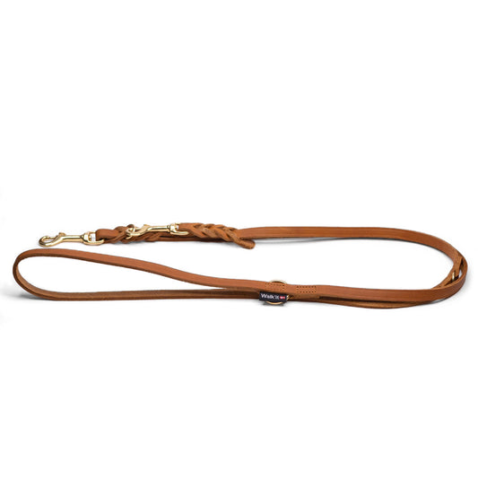 Walk'it Dressurline Cognac læder/messing