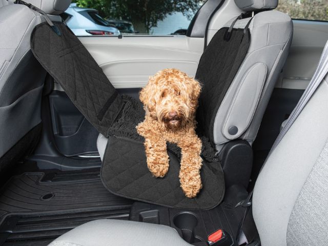 Dirty Dog 3-i-1 Sædeovertræk til Hund - Vandabsorberende Hundesædebeskytter