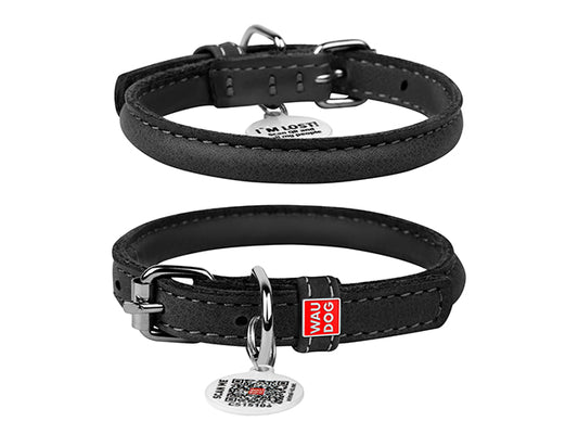 Collar Leather collar Black