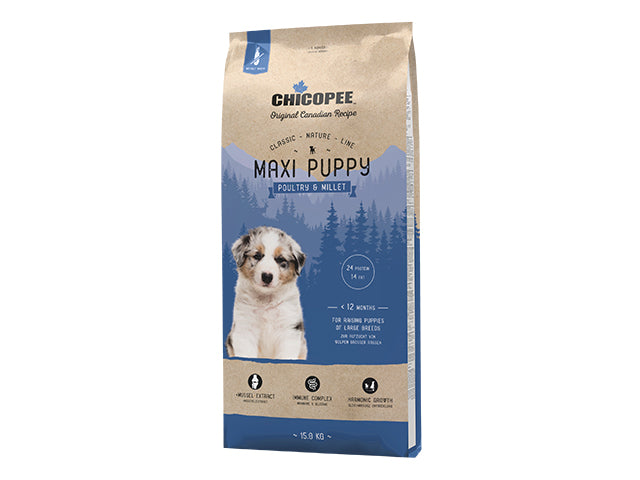CHICOPEE CNL MAXI PUPPY KYLLING & HIRSE