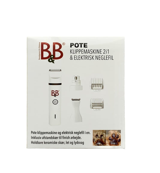 B&amp;B Paw clipper 2in1