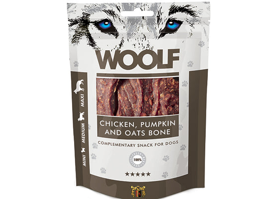 WOOLF CHICKEN PUMPKING & OATS BONE